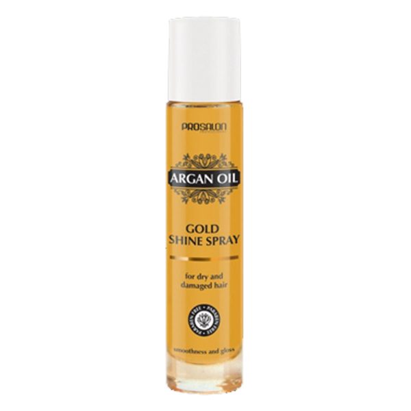 Argan oil hair shine spray