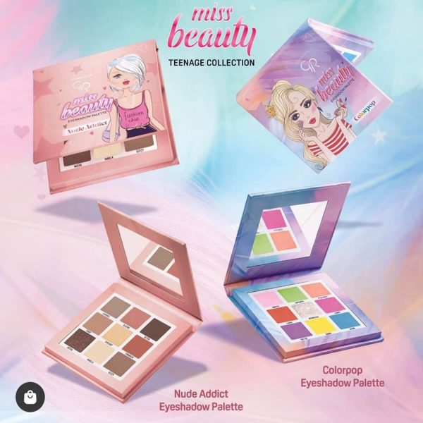 Golden Rose Miss Color Pop Eyeshadow Palette