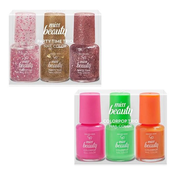 Golden Rose Miss Color Pop Trio Nail Color
