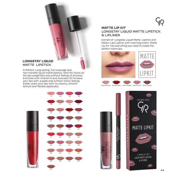 Longstay Liquid Matte Lipstick