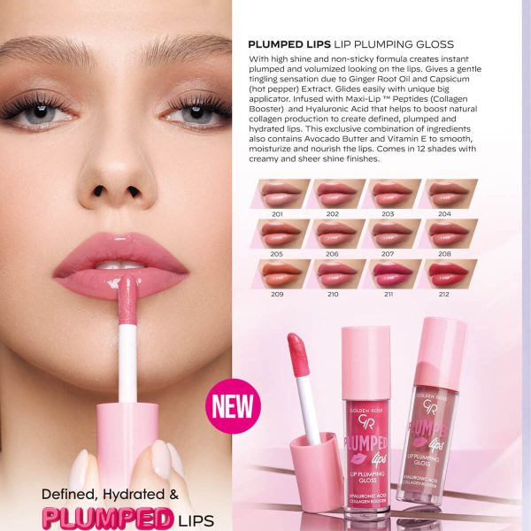 Plumped Lips Lip Plumping Gloss